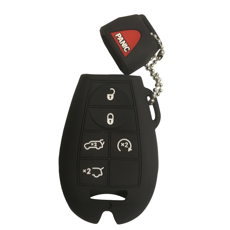 Для Chrysler Jeep Grand Cherokee Dodge Caravan Durango зарядное устройство дорожный дистанционный чехол для ключей силиконовый чехол для ключей