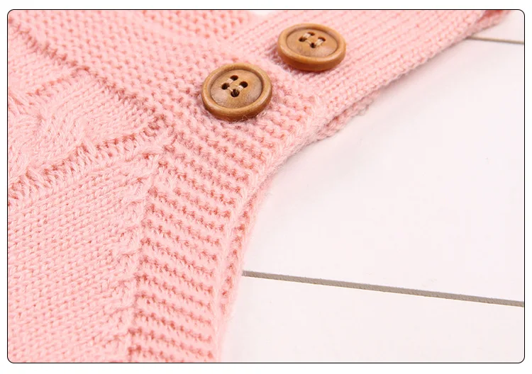 INS Childrenswear Autumn And Winter Sweater New Style Solid Color Knitted Camisole Solid Color Romper Climb Yiyi Hot Sales