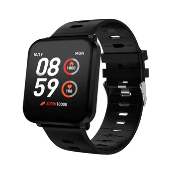 

Square Screen Smart Bracelet Wristband 1.3 Full Touch Color Screen Heart Rate Sleep Monitoring Waterproof Sports Smart Band