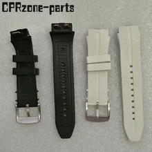 Correa de reloj con garantía de 100% correas de goma de plástico con antena para LG Urbane 2 LTE w200 reloj inteligente tornillos gratis + herramientas