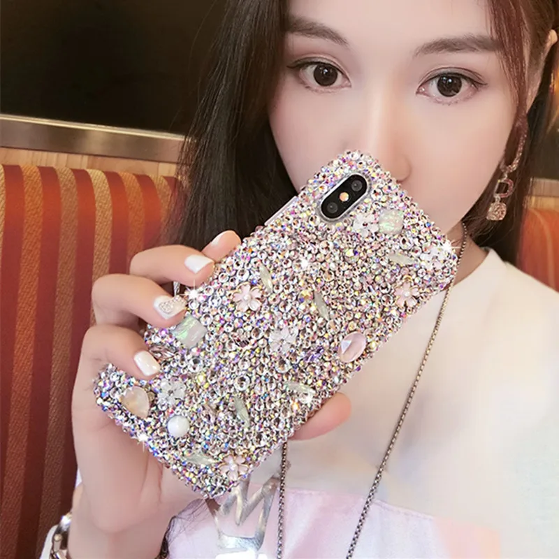 

Funda 360 estuche case for Apple iPhone 7 8 Plus mobile accessories luxury etui for iPhone X Xs max XR 6 6S Plus women cover