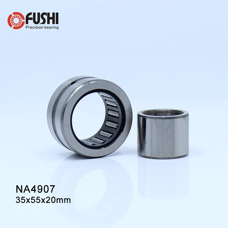 NA4907 подшипник 35*55*20 мм (1 предмет) твердые воротник игольчатые подшипники с внутренним кольцо 4524907 4544907/подшипника