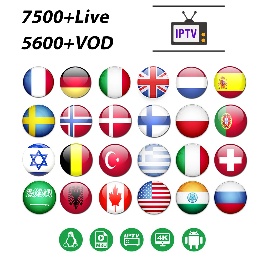 Iptv Espa a Spain Dutch Turkey Portugal Italia France Subscription Iptv M3u Youporn Vod For V9 Super GTC G1 Android TV Box