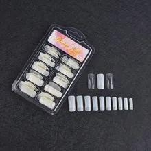 Seemless Stick Completely ban tie Fake Nails Nail Tip Phototherapy Stickers Transparent Nail Patch Manicure Implement Wholesale