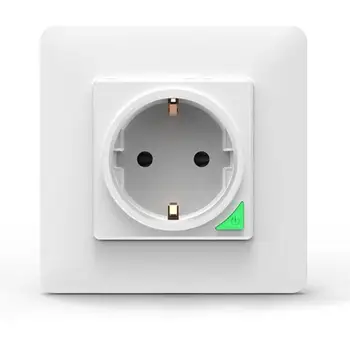 

Electrical Wall Sockets WiFi Wireless EU Standard 86x86mm IOS Android Connect Voice Remote Control Smart Socket Outlet Plugs