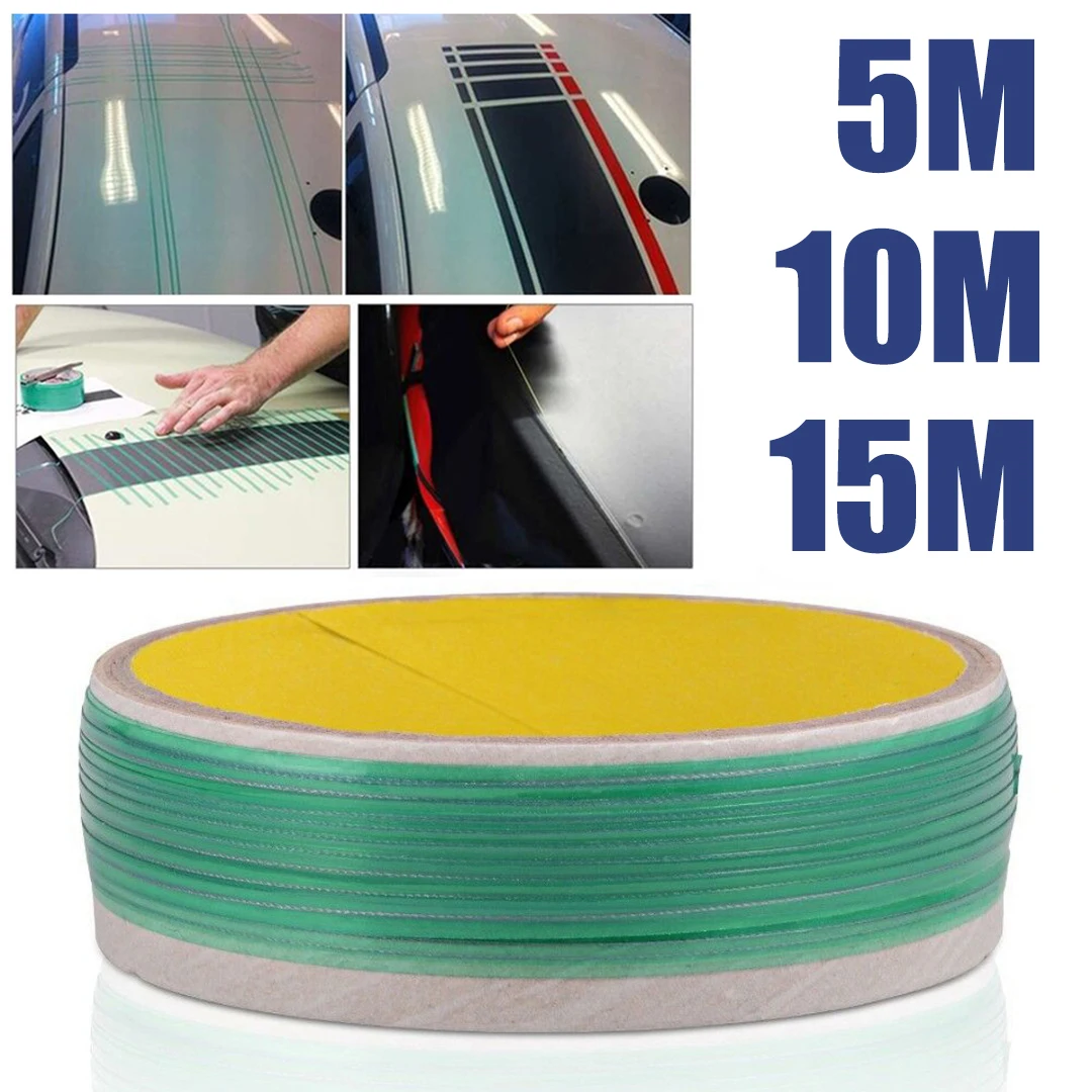 

Car Styling Accessories 1pc 5/10/15M Knifeless Tape Design Line Car Stickers Vinyl Film Wrap Cutting Tape Carbon Fiber Knife