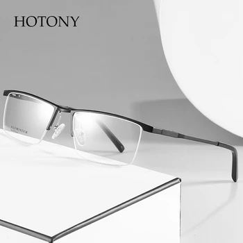

New Arrival Glasses Frame for Men and Women Browline Half Rimless Eyeglasses Optical Eyewear Prescription Spectacles