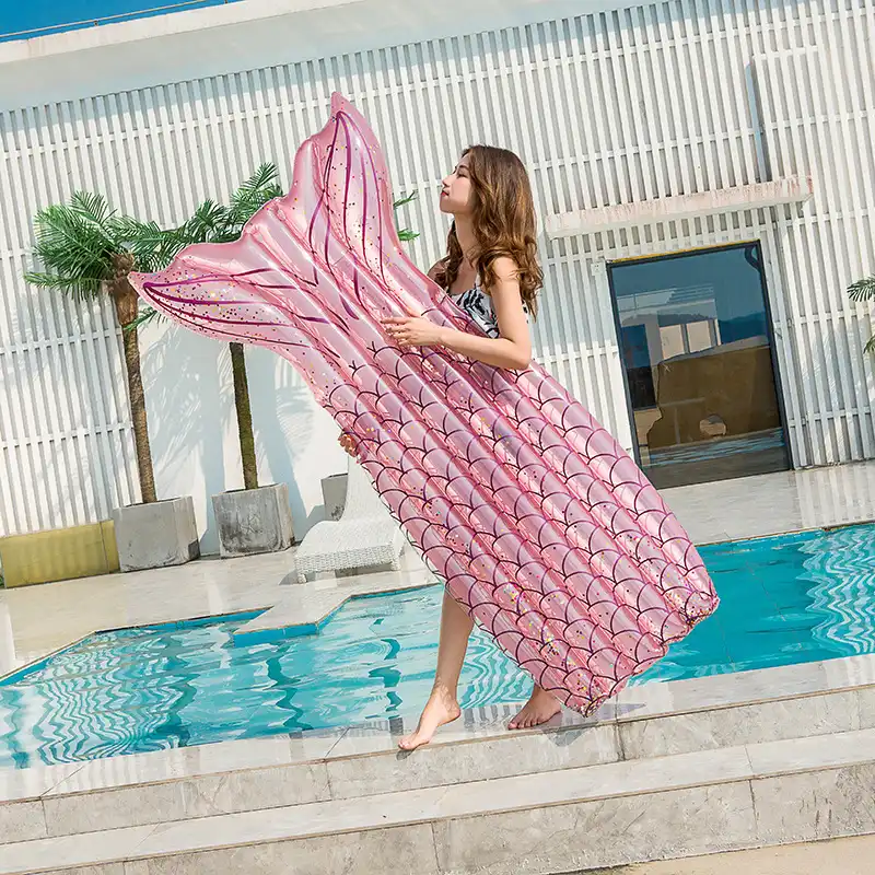 inflatable mermaid tail