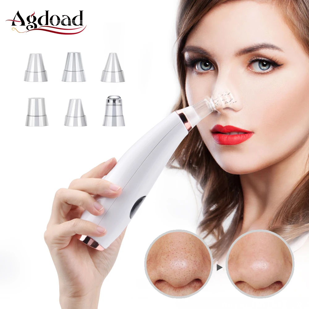 

Vacuum Suction Tool Blackhead Remover Machine Deep Pore Acne Pimple Removal Black Head Pores Skin Cleaner Facial Care Tools