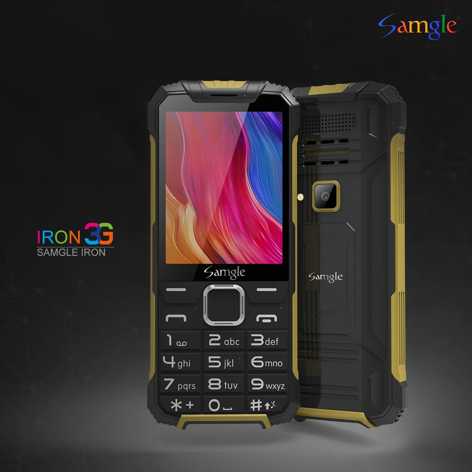 

F6 Candy Bar 2.8 Inch Large Screen 3g Mobile Unicom Dual SIM Large Battery Long Standby Flashlight Mobile Phone