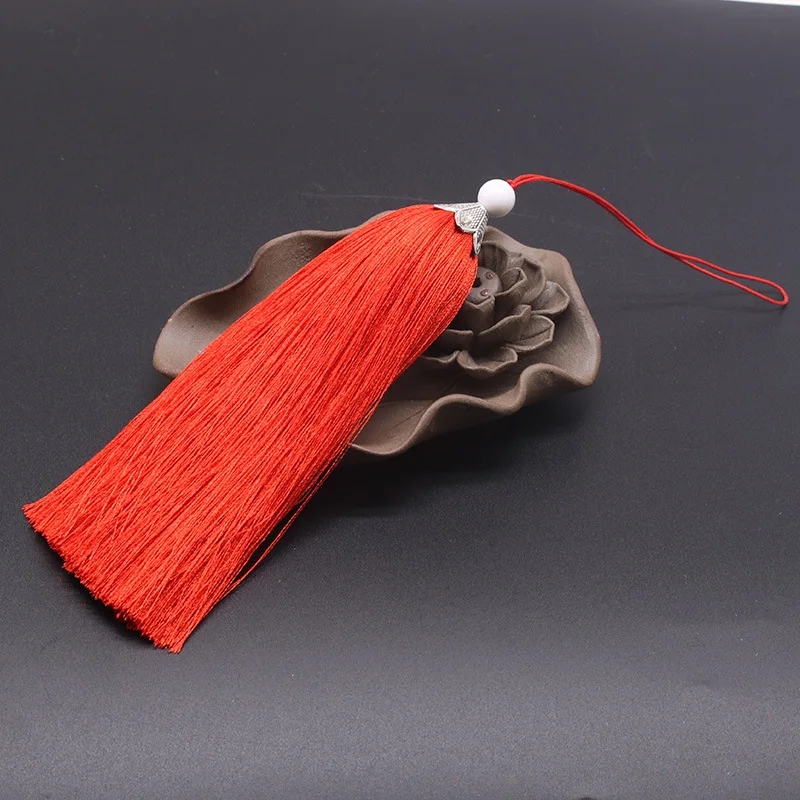 4Pcs High Quality Long Tassels For Crafts Decorative Supplies DIY Home Textile Curtain Clothing Sewing Cord Tassel Fringe Trim