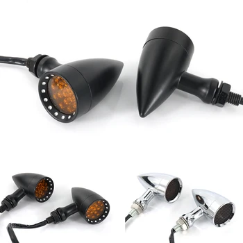 

Motorcycle Accessories Lights Lamp Turn Signals Indicators Turn Light For Suzuki Boulevard GS500 GS750 GS1000 GN250 Intruder1400