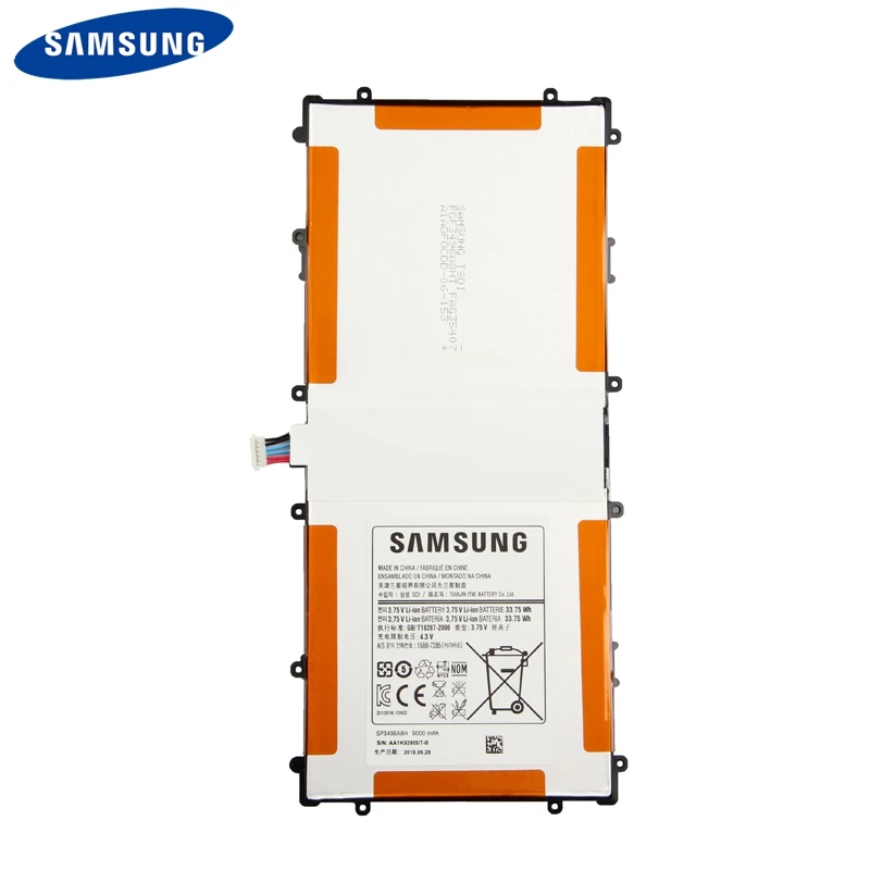 Аккумулятор samsung SP3496A8H для samsung Google Nexus 10 GT-P8110 HA32ARB SP3496A8H(1S2P) Аккумуляторы для планшетов 9000 мАч