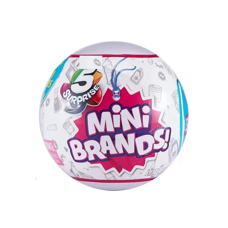 5 Surprise Mini Brands Collector's Brands  Collectible Toy balls Anime Figure mini food Box Toy Birthday Surprise Kid Gift 4