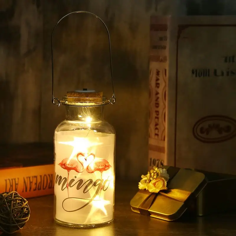 Рождественский подарок светодиодный светильник лампочка гирлянда с пробкой для стеклянной бутылки ремесло Волшебные украшения на День святого Валентина, свадьбу лампы Вечерние - Испускаемый цвет: Transparent 2
