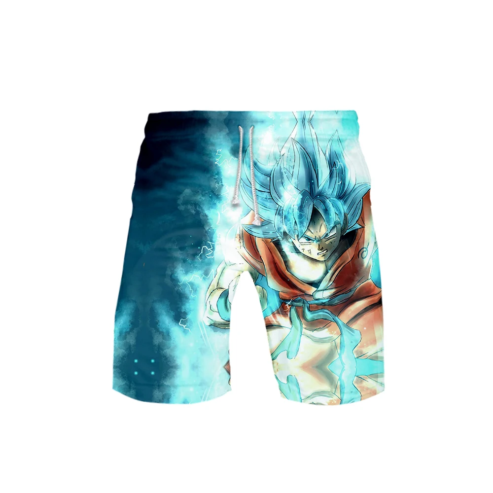 Dragon Ball Z 3D печатных Пляжные шорты Мужская модная уличная одежда шорты Новое поступление, горячая Распродажа Повседневное уличная летняя одежда