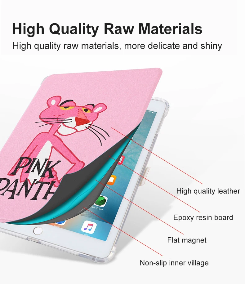 Чехол для нового 2017 2018 iPad 9 7 дюймов Air2 Air1 ipad 5th 6th gen. Высококачественный мягкий
