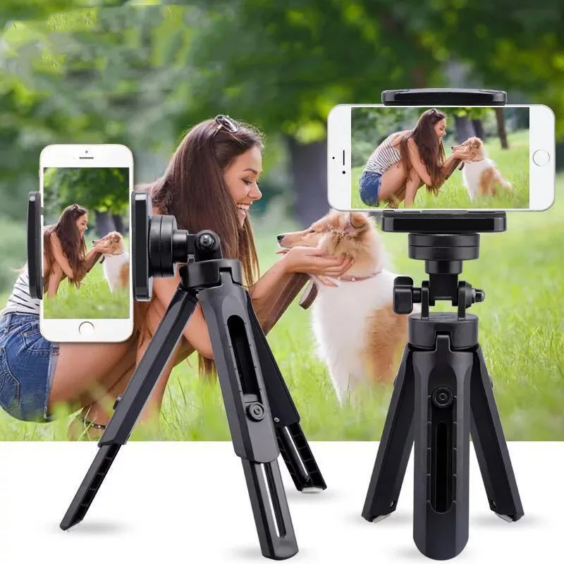 

Mini Portable Flexible Tripod Phone Stand Camera Holder Bracket for Iphone Smartphone for Camera