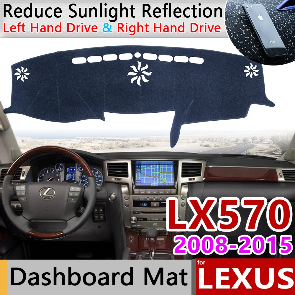 

for Lexus LX570 2008~2015 J200 Anti-Slip Mat Dashboard Cover Pad Sunshade Dashmat Car Accessories 2009 2010 2011 2012 2013 2014