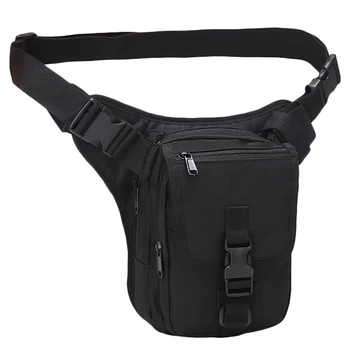 

Men Hip Belt Bag Motorcycle Rider Camouflage Pouch Casual Male Waist Pack Bags