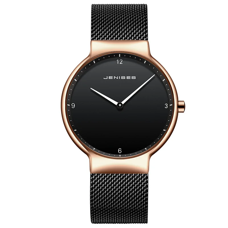 

2020 New Fashion European and American Couple Watch Automatic Quartz Watch Belt Simple Waterproof Couple Gift Leisure Top Brand