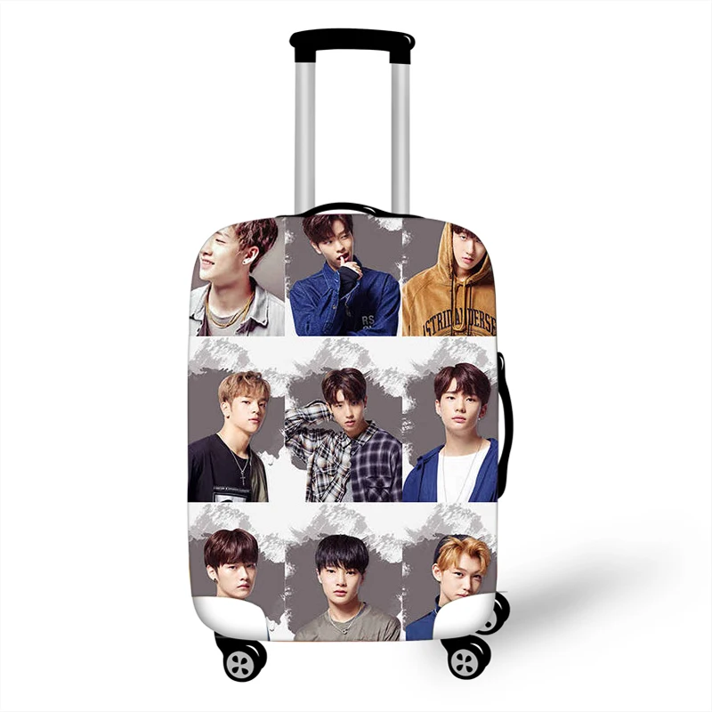 

Чехол для багажа 18-32 дюйма KPOP Stray Kids, аксессуары для путешествий, чехол на колесиках, Защитные чехлы для багажа, чехол для защиты от пыли