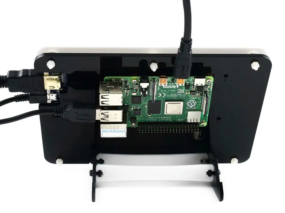  Raspberry Pi 4 Model B Display Kit with 7inch Capacitive Touch LCD Micro SD Card etc.