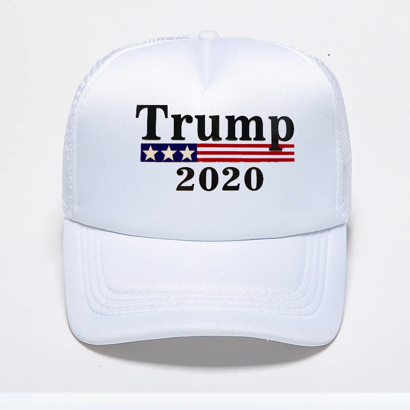 Специальные шляпы Langpu Trump2020 Мужская бейсболка e шляпа Кепка для занятий спортом в стиле хип-хоп Casquette уличная Snapback Bing на открытом воздухе - Цвет: white