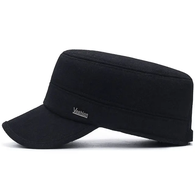 Мужские шапки, Зимняя мода, Gorros, Лоскутная шапка, шапка для холодной русской бейсболки с ушками