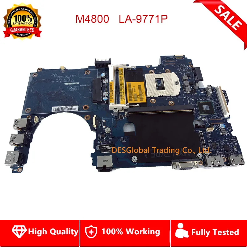 

CN-07VMPC 07VMPC 7VMPC M4800 Mainboard DDR3 HM86 VAQ1 LA-9771P For DELL Precision M4800 Laptop Motherboard Fully Tested