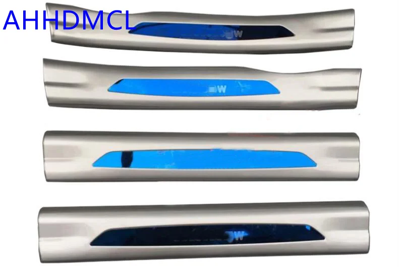 Car Welcome Pedal Threshold Strip Door Sill Strip For B.m.w. Series 1 Sedan