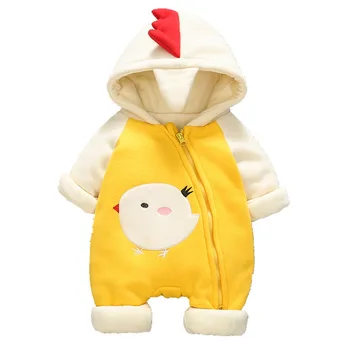 

Cute Animal Baby Clothing Boy Girls Clothes Cotton Newborn Toddler Rompers Cute Infant Newborn Winter Chicken Clothes