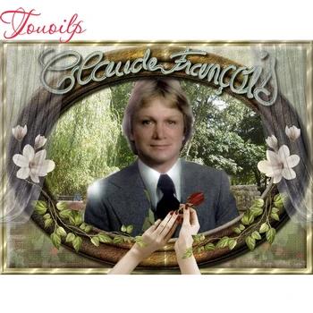 

5D Diamond Painting Needlework claude francois 5d diy Diamond Embroidery Mosaic 3D Cross Stitch 100%Full Square&round Drill