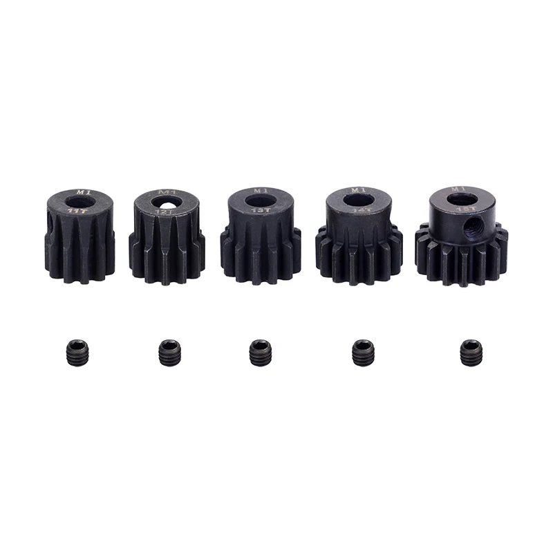 Pignon moteur RC 11-30T lot de 5 acier - Pièce modélisme