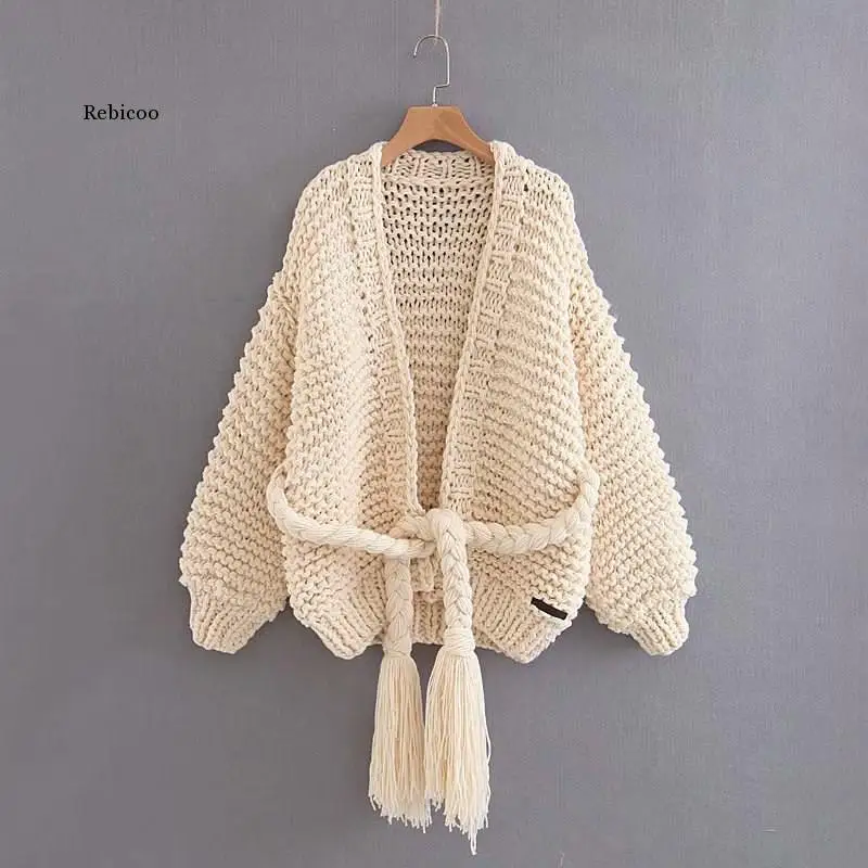 Oversized Hollow Sweater Cardigan High Street