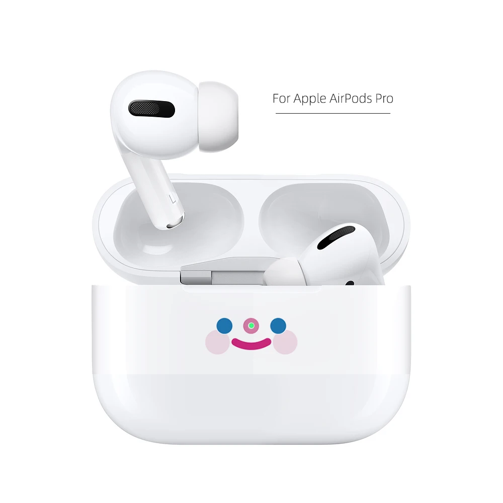 Чехол для airpods pro стикер милый мультфильм Забавный авокадо наклейка пленка аксессуары для airpods pro задняя Пыленепроницаемая кожа