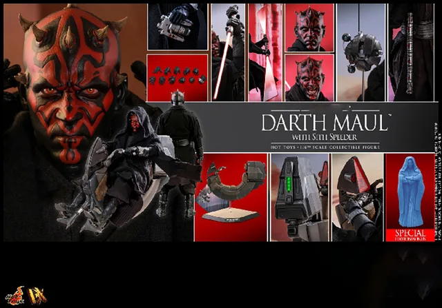 HT HOTTOYS DX17 1/6 Scale Darth Maul 