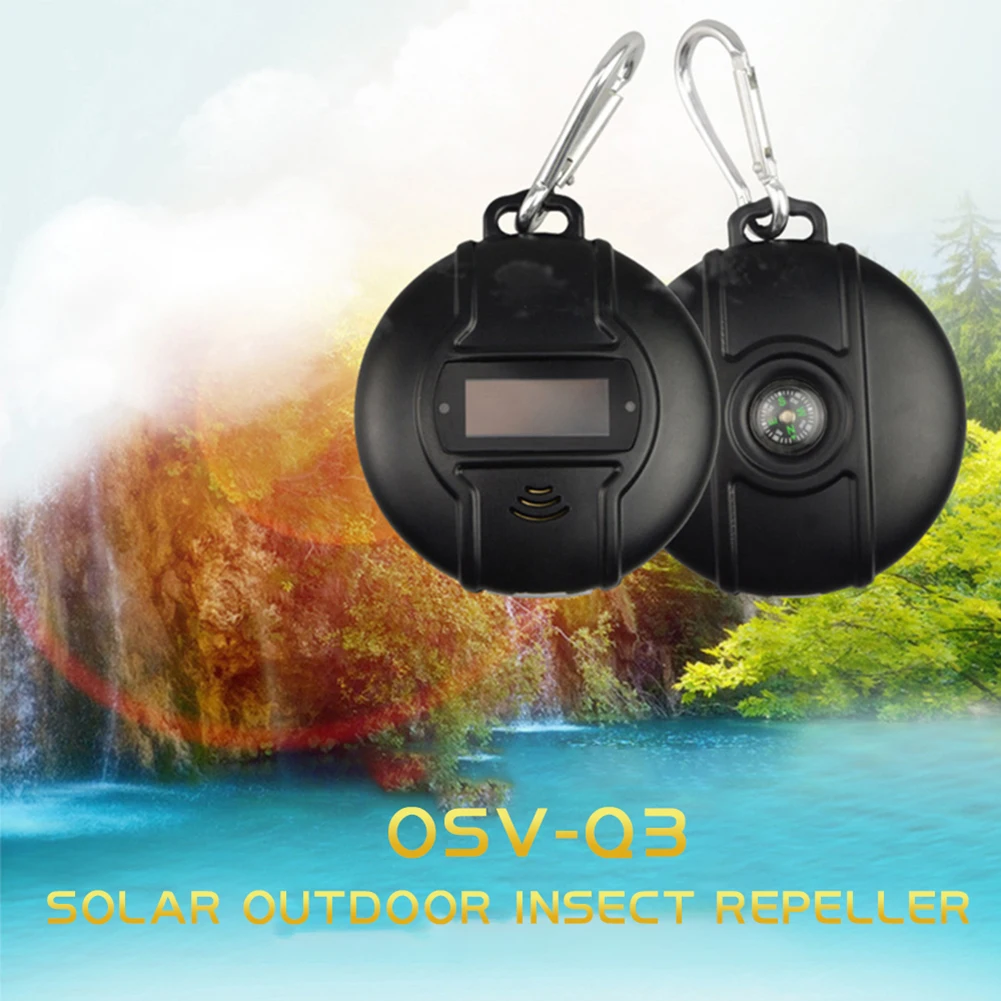 

MrY Mosquito Insect Killer Solar Powered Repellent Ultrasound Pest Fly Zapper