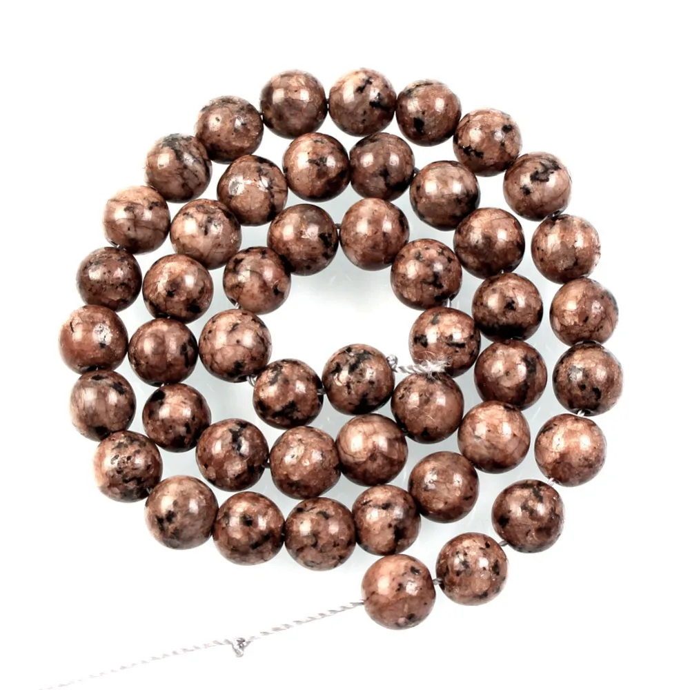 Бусины из натурального камня диаметром 15 дюймов 8 мм | Украшения и аксессуары
