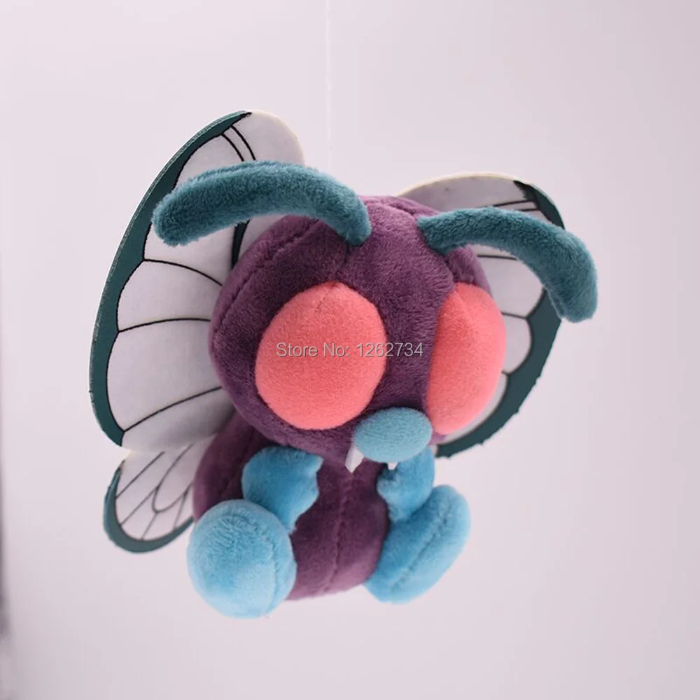 Butterfree 13 см аниме мультфильм куклы мягкие лучшие подарки плюшевая игрушка, фигурка куклы TYTJ