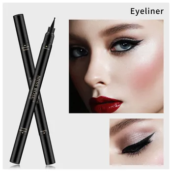 

Waterproof & Sweat-proof Long Lasting Easy To Color Double Head Black Quick Dry Eyebrow Pencil 4 Head Eye Makeup Cosmetic TSLM1