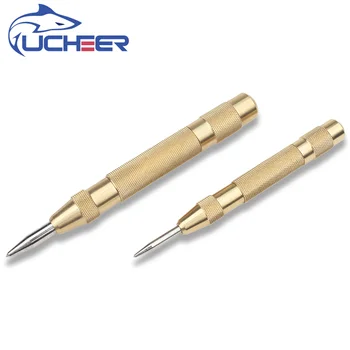 

UCHEER 1pc Positioner high hardness punch chisel High Speed Steel Material HSS Automatic Center Punch