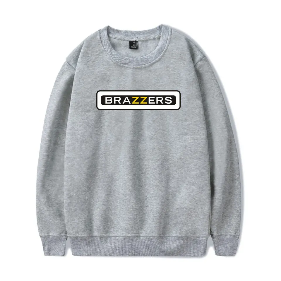 AliExpress Europe And America Street Brazzers New Style for Men And Women Fleece Crew Neck Hoodless Sweater