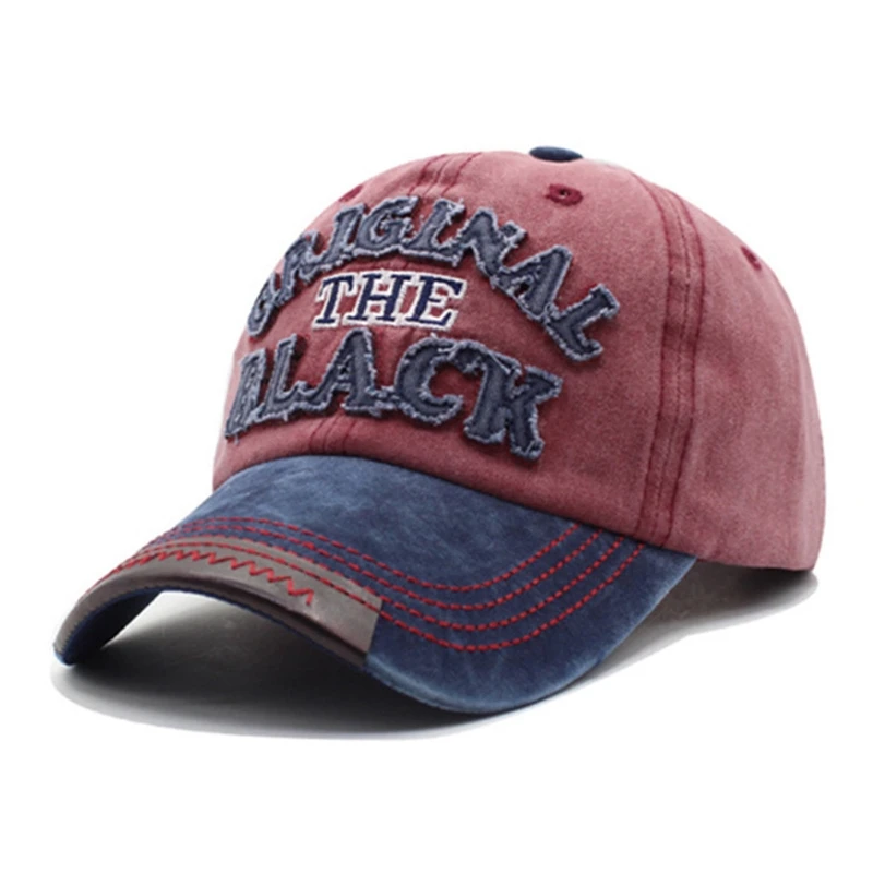 Мужская и женская кепка Snapback хип-хоп Регулируемая Кепка Bboy винтажная шляпа с вышивкой LX9E