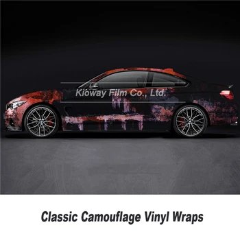 

classic Rust Vinyl wrap film Car Wrap Print vinyl wrap Car stickers rust wrapping for car wrap Bubble Freecustomized any size