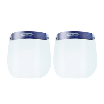 

2/4/10 Pcs Protective Full Face Shield Safety Isolation Visor Eye Face Protector Facial Cover 29x25.5x2.5cm Personal Health Care