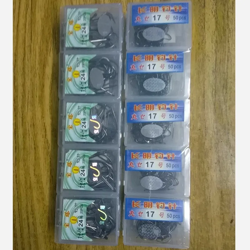 В коробке длинный из пагода крючкообразный крючок Pill World Hook 3-28 No. Hook в коробке Pill World конфигурация имеет Барб