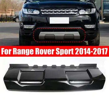 

Car Front Rear Bumper Protector Guard Skid Plate Board Cover Trim Set For Range Rover Sport 2014-2017 Gloss Black
