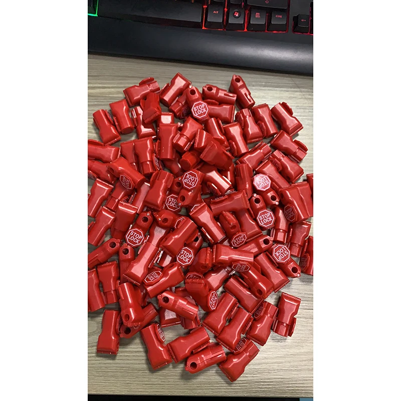 100 pcs/Bag 6mm EAS Security Tag stop lock hook Anti Theft Stoplock