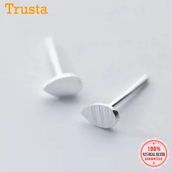 

Trustdavis Real 925 Sterling Silver Sweet Charm Mini Waterdrop Stud Earrings For Women Wedding Party Fine Jewelry Gift DA1649